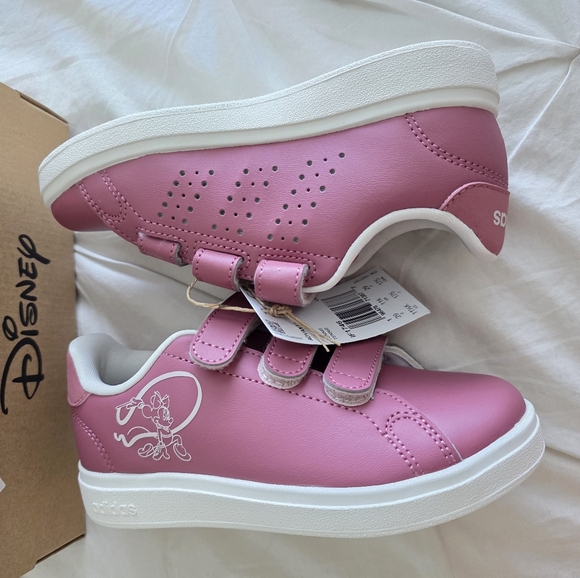 New Adidas Disney Advantage Minnie Sneakers - Picture 1 of 5